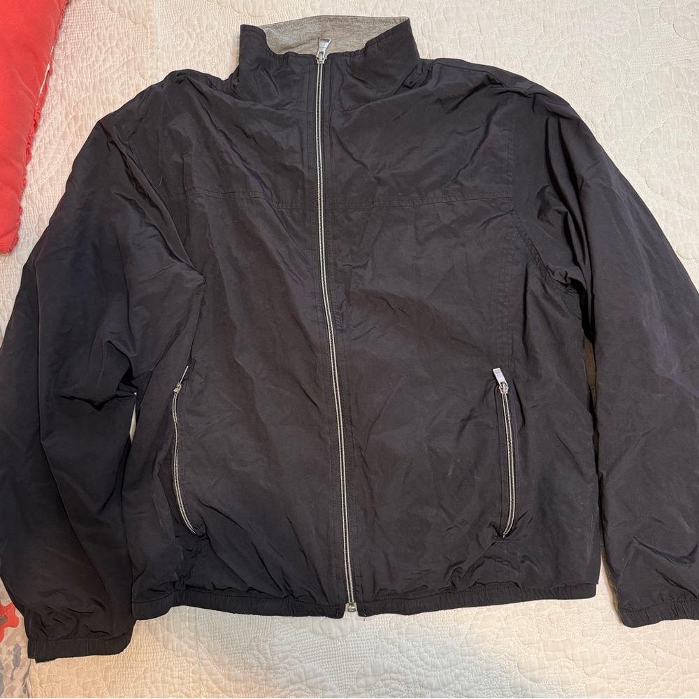 Men’s Medium Members Only style jacket - Light weight black